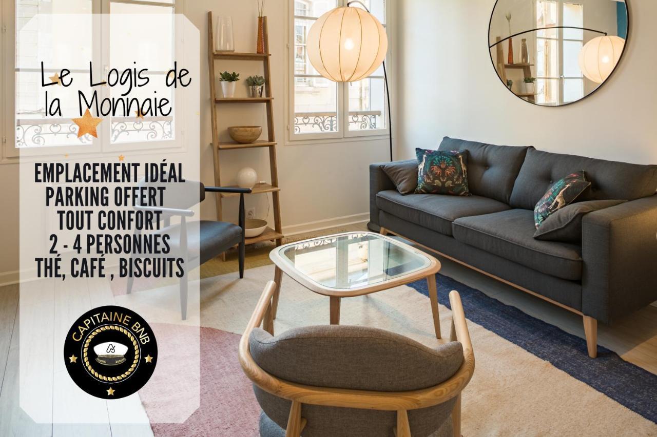 Logis De La Monnaie - Centre Historique - Parking Offert Apartment ทรัวส์ ภายนอก รูปภาพ